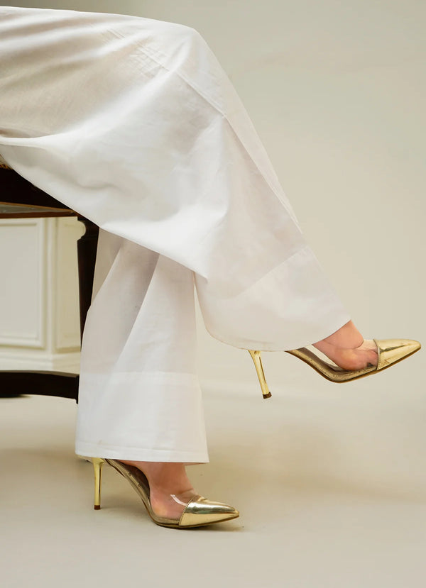 Farshi Shalwar - Off white - BB-02