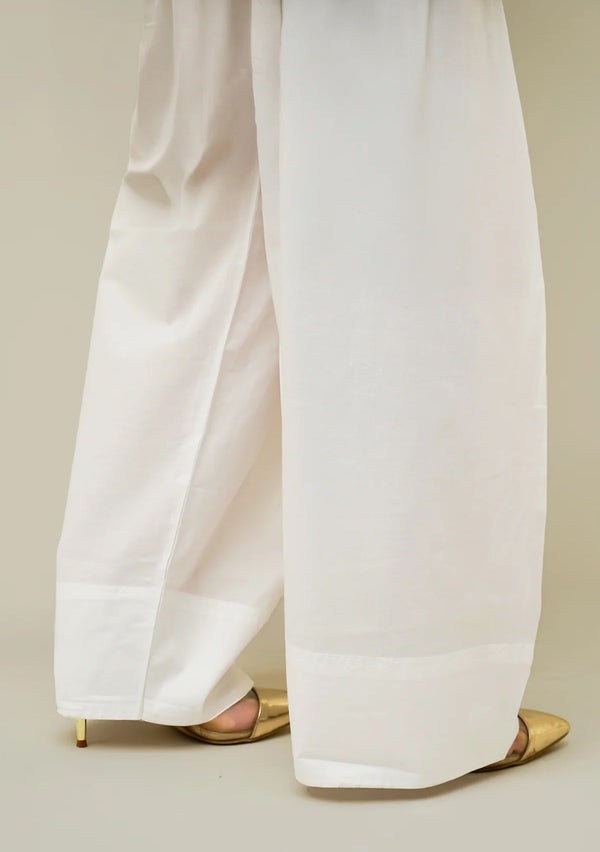 Farshi Shalwar - Off white - BB-02