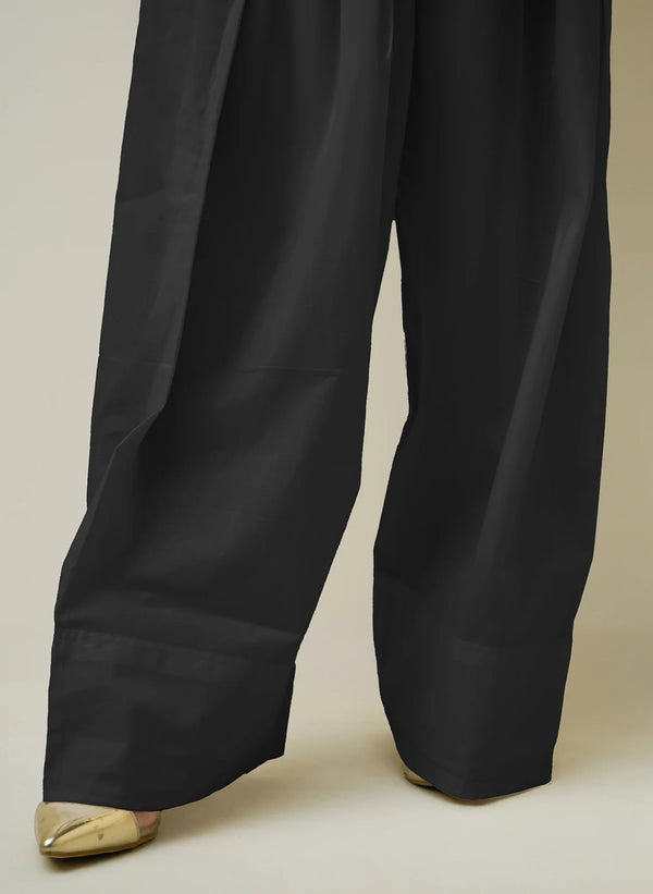 Farshi Shalwar - Black - BB-01